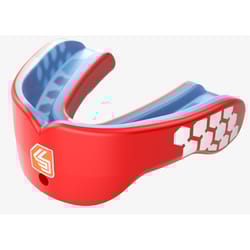 Shock Doctor Gel Max Youth Red Athletic Mouthguard Strap Included