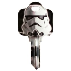 HILLMAN Star Wars Stormtrooper House/Padlock Universal Key Blank SC1 Single