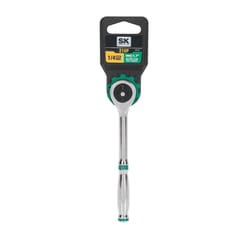 SK Tools Arrow Fastener 1/4 in. drive Metric and SAE Ratchet 216 teeth