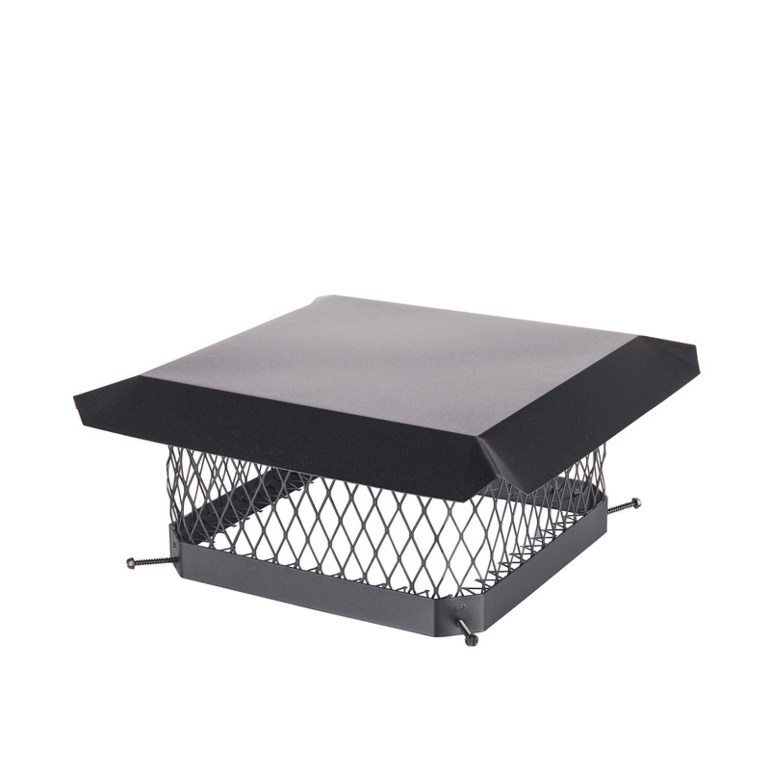 HY-C Shelter various in. Powder Coated Steel Chimney Cap Uae Electronic uaeelectronic.com