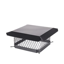 HY-C Shelter various in. Powder Coated Steel Chimney Cap