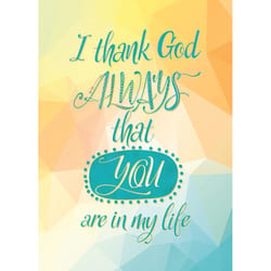 Divinity Single Greeting Card Ministry