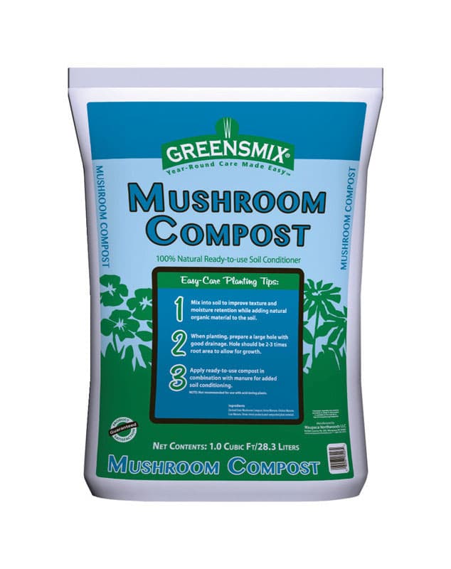 Greensmix Organic Mushroom Soil Compost 1 ft³