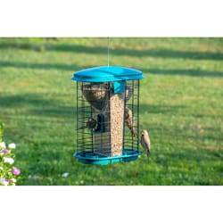 Stokes Select Wild Bird 4.7 lb Metal/Plastic Hopper Bird Feeder 2 ports