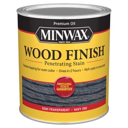 Minwax Wood Finish Semi-Transparent Navy Oil-Based Penetrating Wood Stain 1 qt