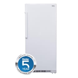 Danby 16.7 cu ft White Steel Upright Freezer 130 W