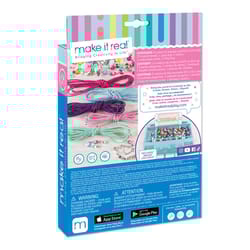 Make It Real Rainbow Bling Bracelet Making Kit Multicolored