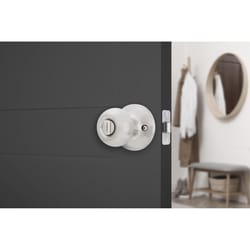 Ace Ball Satin Privacy Lockset 1-3/4 in.