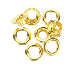 General 1/2 in. D Brass Grommet Refill 24 pk