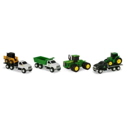 TOMY John Deere Assorted Toy Trucks Die Cast/Plastic Assorted