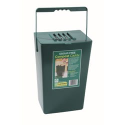 Bosmere 13 in. H X 8 in. W X 6.5 in. D Plastic Compost Bin Green