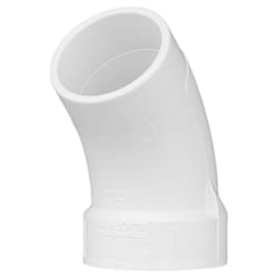 Charlotte Pipe Schedule 40 3 in. Hub X 3 in. D Spigot PVC Street Elbow 1 pk