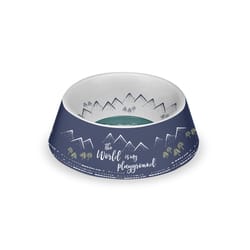 TarHong Multicolored Playground Melamine 3 cups Pet Bowl