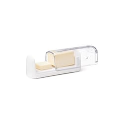 Chef'n White Plastic Butter Dish