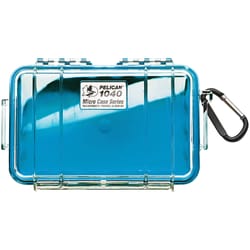 Pelican Blue/Clear Micro Case For Smartphones