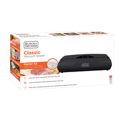 Black+Decker Classic Black Vacuum Sealer 1 pk