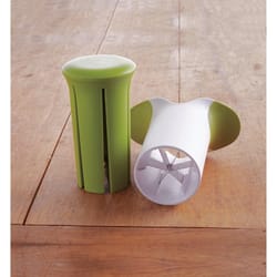 Gia's Kitchen Green/White Plastic Food Chopper