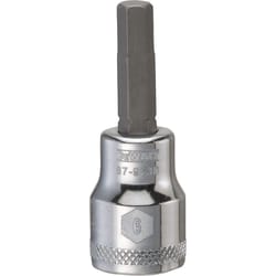 DeWalt 6 mm X 3/8 in. drive Metric Hex Bit Socket 1 pc