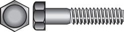 HILLMAN 5/8 in. D X 4 in. L Zinc Plated Steel Hex Bolt 25 pk