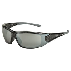 STIHL Patterned Safety Glasses Silver Mirror Lens Silver Frame 1 pc
