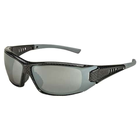 STIHL Black Wrap Protective Glasses Silver Mirror Lens 1 pc - Ace Hardware