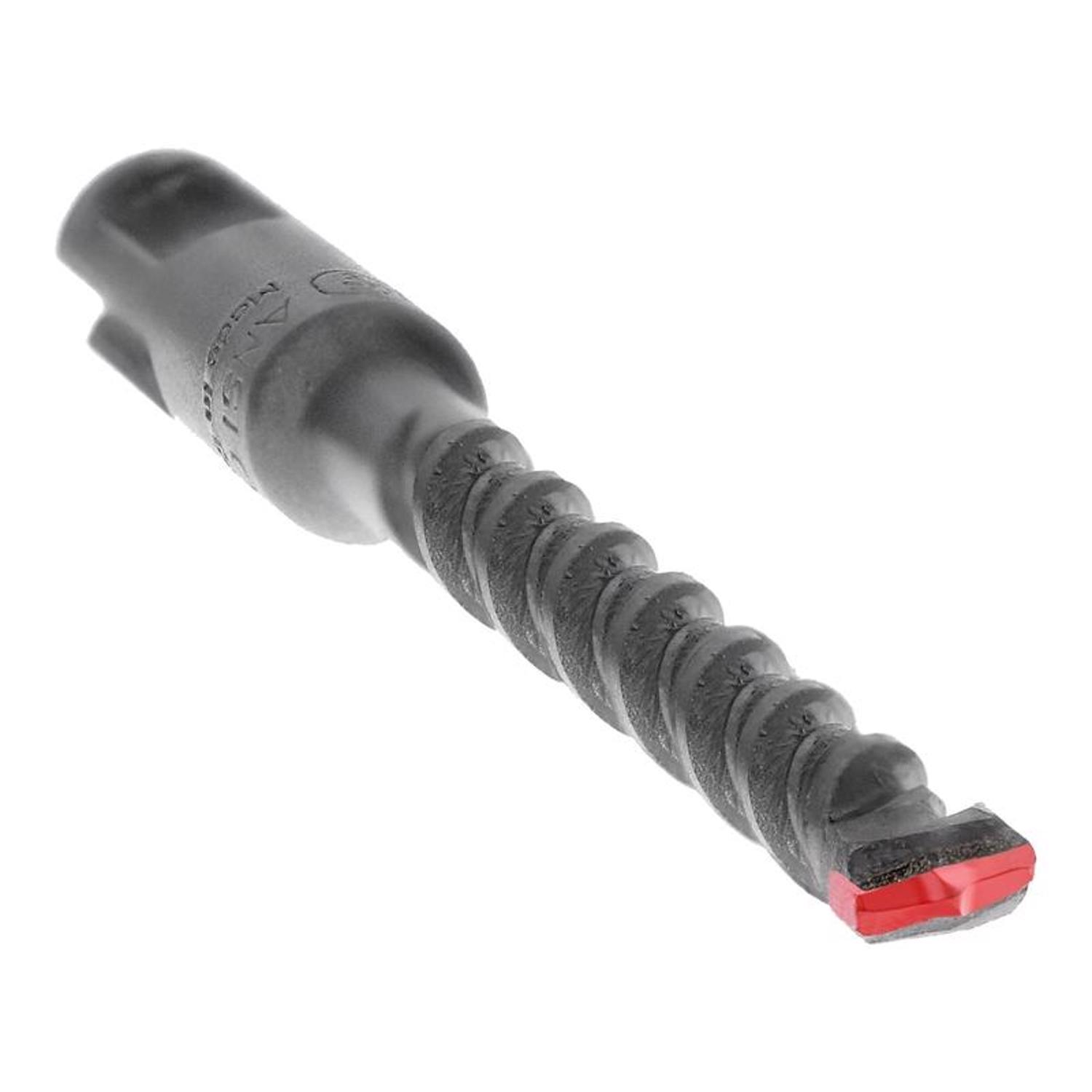 Diablo 1/4 in. X 8 in. L Carbide Tipped 2-Cutter Hammer Drill Bit SDS-Plus Shank 25 pk Sansujyuku sansujyuku.com