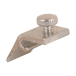 Prime-Line Mill Aluminum Panel Clip For 1/2 inch 4 pk