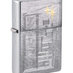 Zippo Silver Retro Zippo Lighter 1 pk