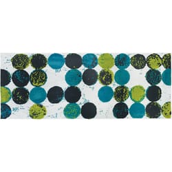 Simple Spaces 21 in. W X 54 in. L Multi-Color Abacus Polyester Accent Rug