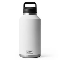 YETI Rambler 64 oz White BPA Free Bottle with Chug Cap