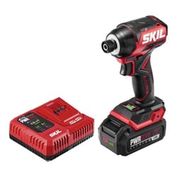 SKIL 20V PWR CORE 1/4 in. Cordless Brushed Compact Impact Driver Kit (Battery & Charger)