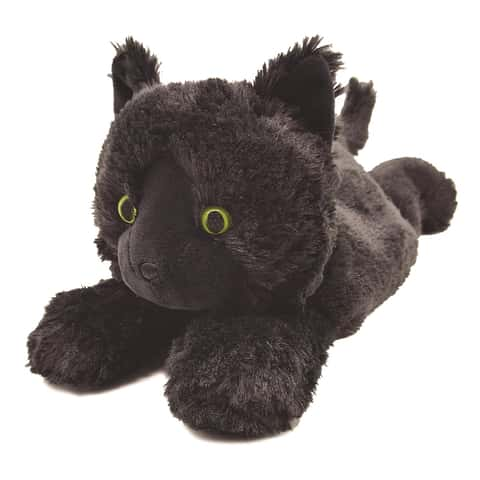 Warmies Cat Stuffed Animals Plush Black - Ace Hardware