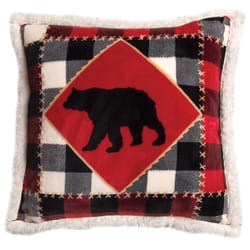 Carstens Inc 18 in. H X 18 in. L Multicolored Polyester Pillow