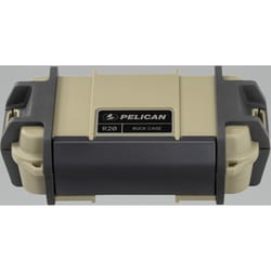 Pelican 4.83 in. W X 2.88 in. H Ruck Case Impact-Resistant Poly Brown
