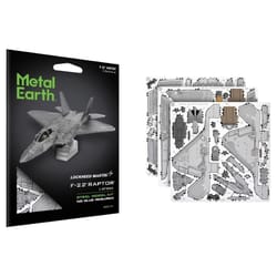 Metal Earth Lockheed Martin F-22 Raptor 3D Model Kit 70 pc