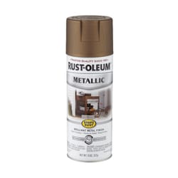 Rust-Oleum  Stops Rust  Antique Brass  Metallic Spray Paint  11 oz. 