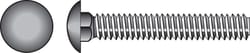 Hillman 1/2 in. X 6 in. L Hot Dipped Galvanized Steel Carriage Bolt 25 pk