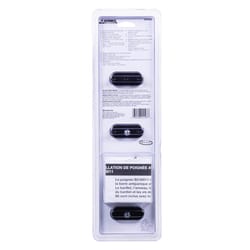 Brinks Commercial 12.25 in. L Matte Black Stainless Steel Pull Plate