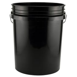 Leaktite Black 5 gal Plastic Paint Pail