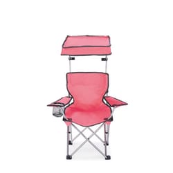QuikChair Pink Canopy Kid's Folding Chair