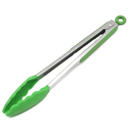 Chef Craft Premium Green Silicone Tong