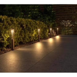 LED Outdoor landscape lighting round stainless steel half brick step