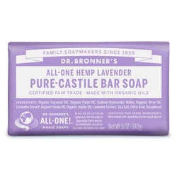 Dr. Bronner's Organic Lavender Scent Pure-Castile Bar Soap 5 oz