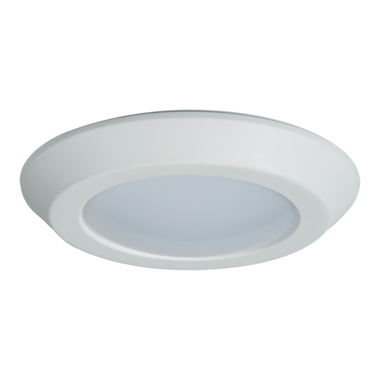 Halo BLD6 Series Matte White 6 in. W Aluminum LED Canless Recessed Downlight 10.3 W