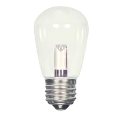 Satco S14 E26 (Medium) LED Bulb Warm White 15 Watt Equivalence 1 pk