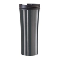 OGGI 16 oz Black BPA Free Contour Travel Mug