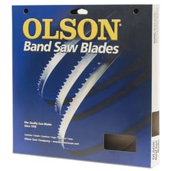 Olson 93 in. L X 0.75 in. W Carbon Steel Band Saw Blade 18 TPI Wavy teeth 1 pk