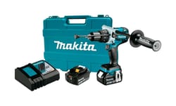Makita 18V LXT 1/2 in. Brushless Cordless Hammer Drill/Drive Kit (Battery & Charger)