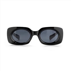 Optimum Optical Women's Black Frame Black Lens Sunglasses