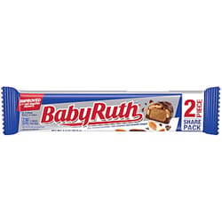 Baby Ruth Chocolate/Peanut Candy Bar 3.3 oz